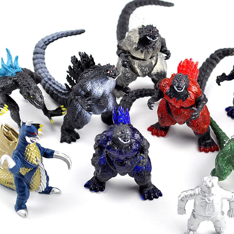 GCP Products Godzilla King Of The Monster Shin Mechagodzilla 10Pcs Toy Figures Set Party Gift