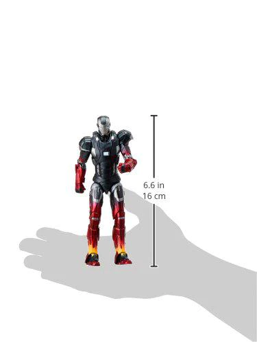 Avengers hasbro marvel legends series studios the first ten years iron man 3 movie iron man mark xxii, pepper potts, the mandarin 6
