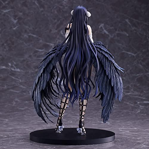 QIroseonly 10.63 inch anime overlord albedo figure 1:6 scale action figure statue girl toy figure ornaments exquisite birthday gifts
