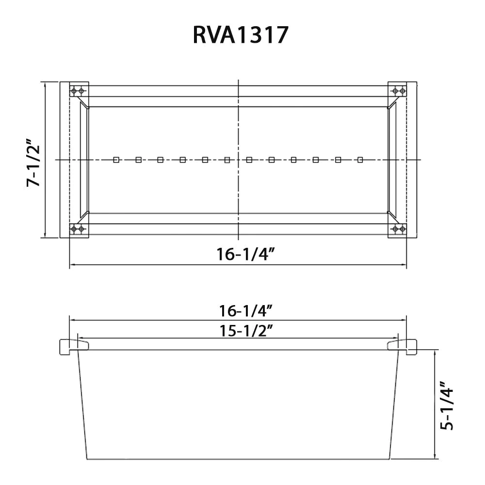 Ruvati Workstation Sink Colander 17 inch Stainless Steel with Wooden Handles - RVA1317