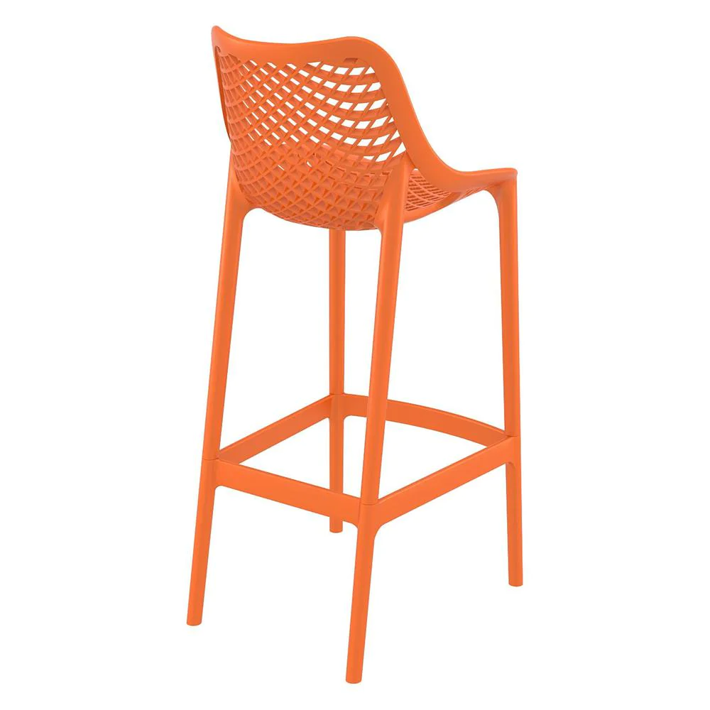 Belen Kox Bar Stool, Set Of 2, Orange, Belen Kox