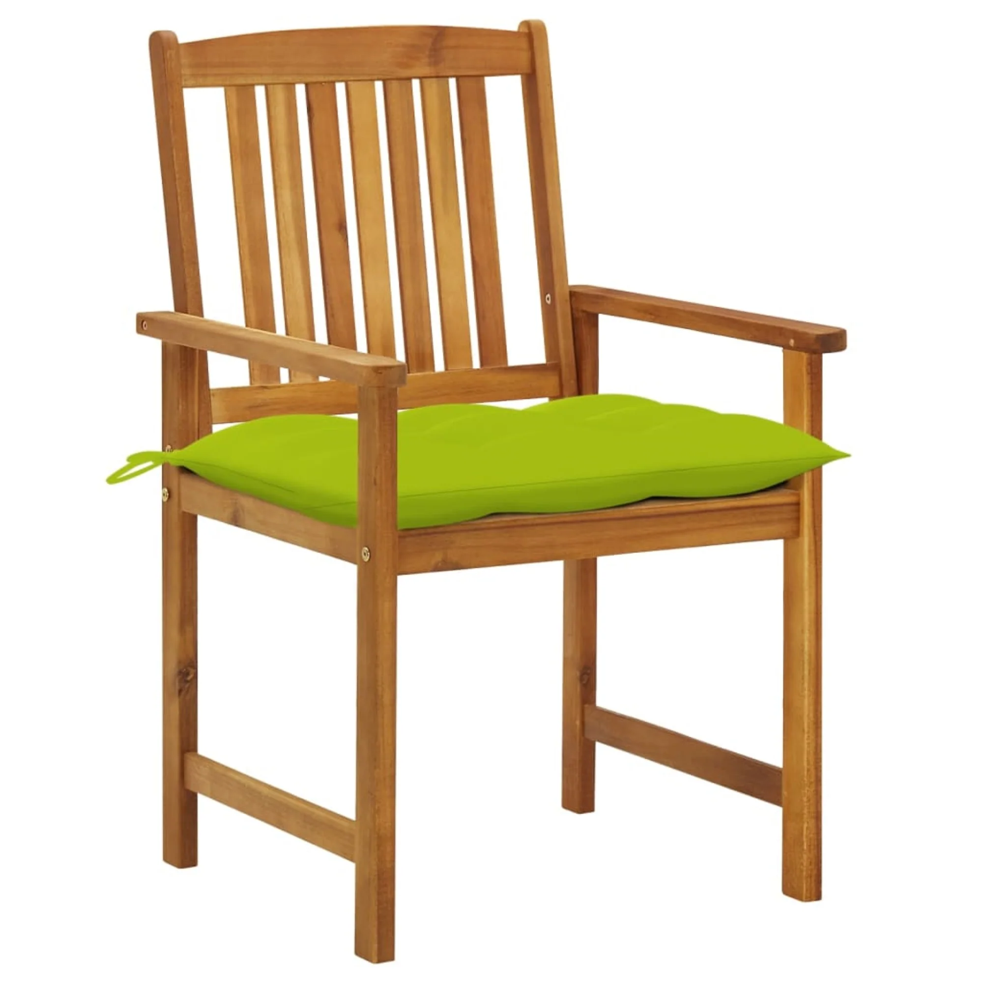 vidaXL Garden Chairs with Cushions 8 pcs Solid Acacia Wood Brown