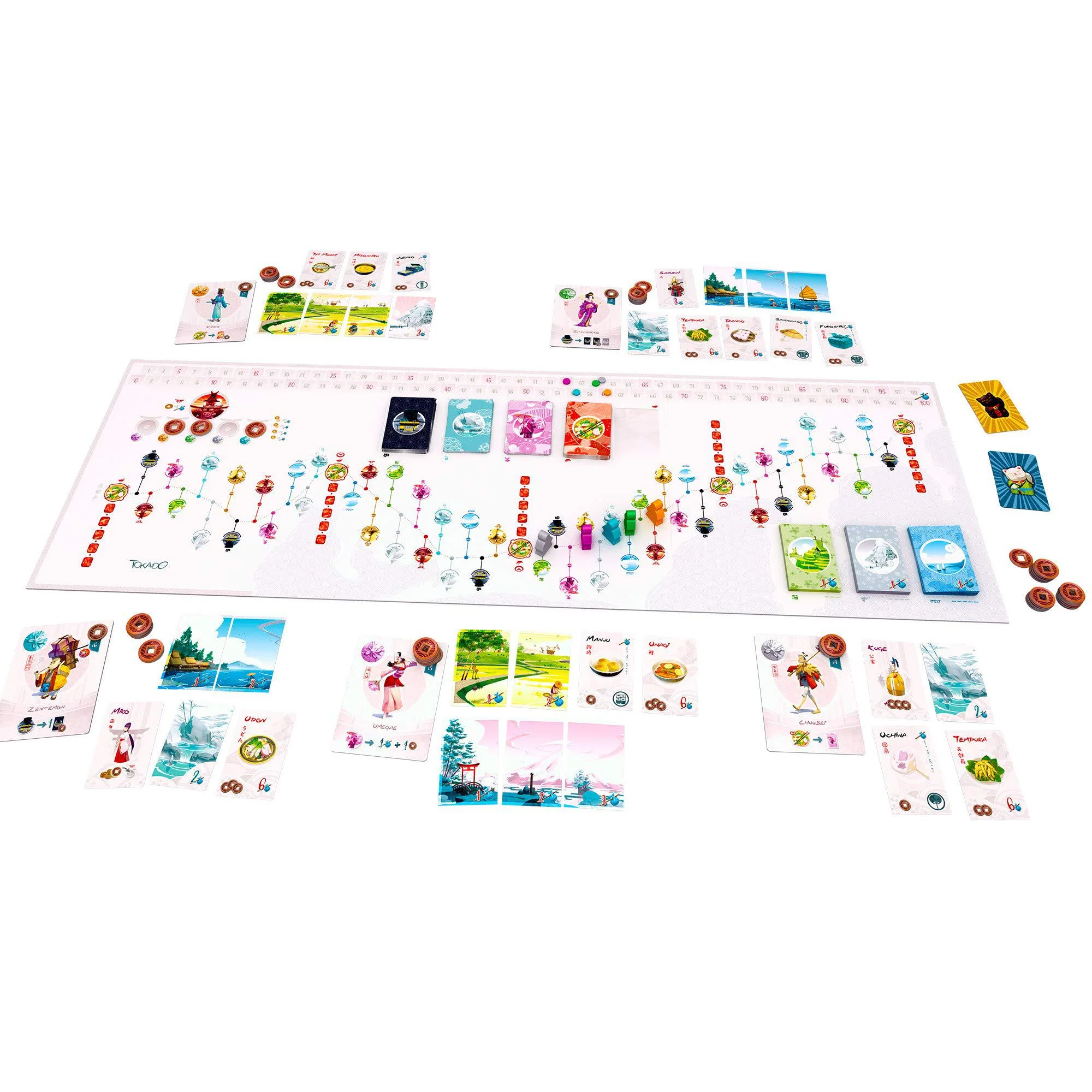 Funforge tokaido board game, base