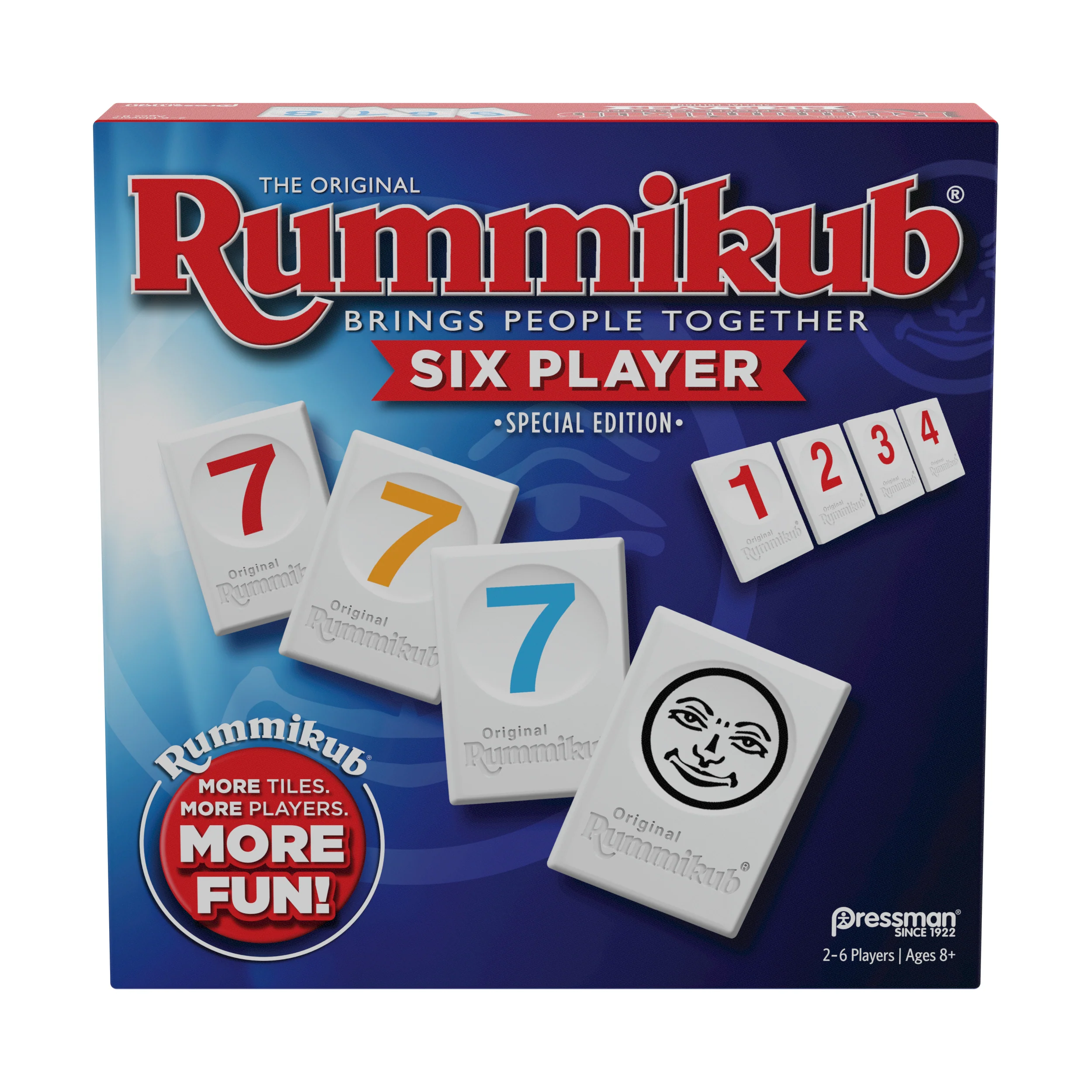 Pressman Toy The Original Rummikub - Six Player Special Edition