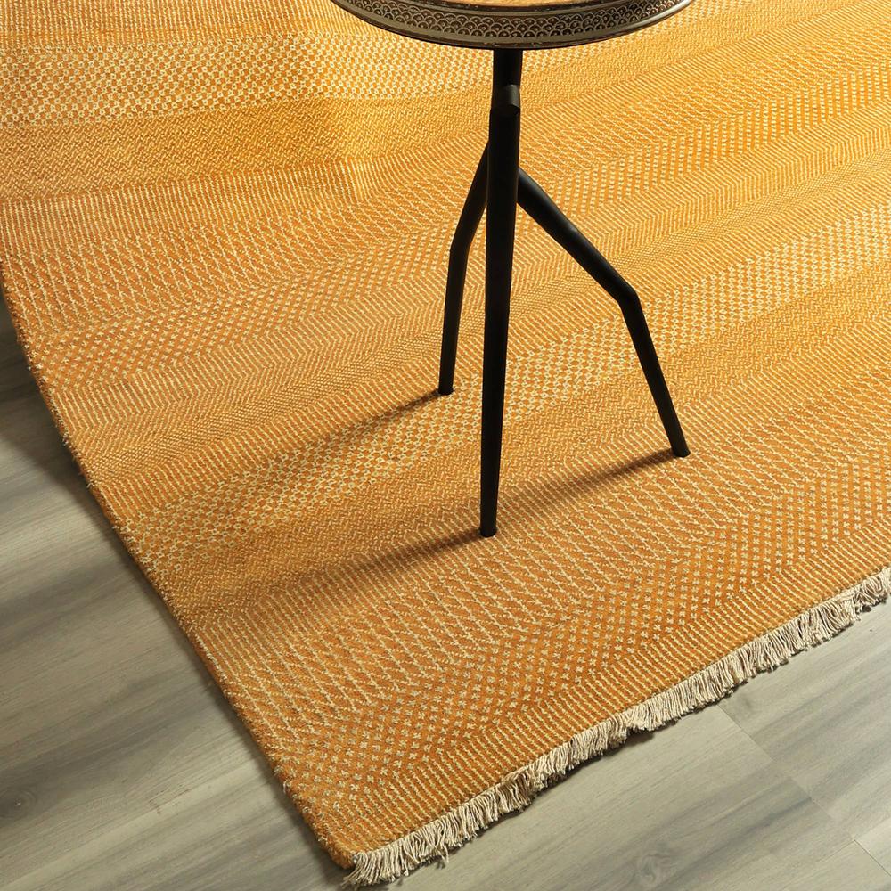 India.Curated. Wilton Grass  Gold / Ivory Carpet-8X10