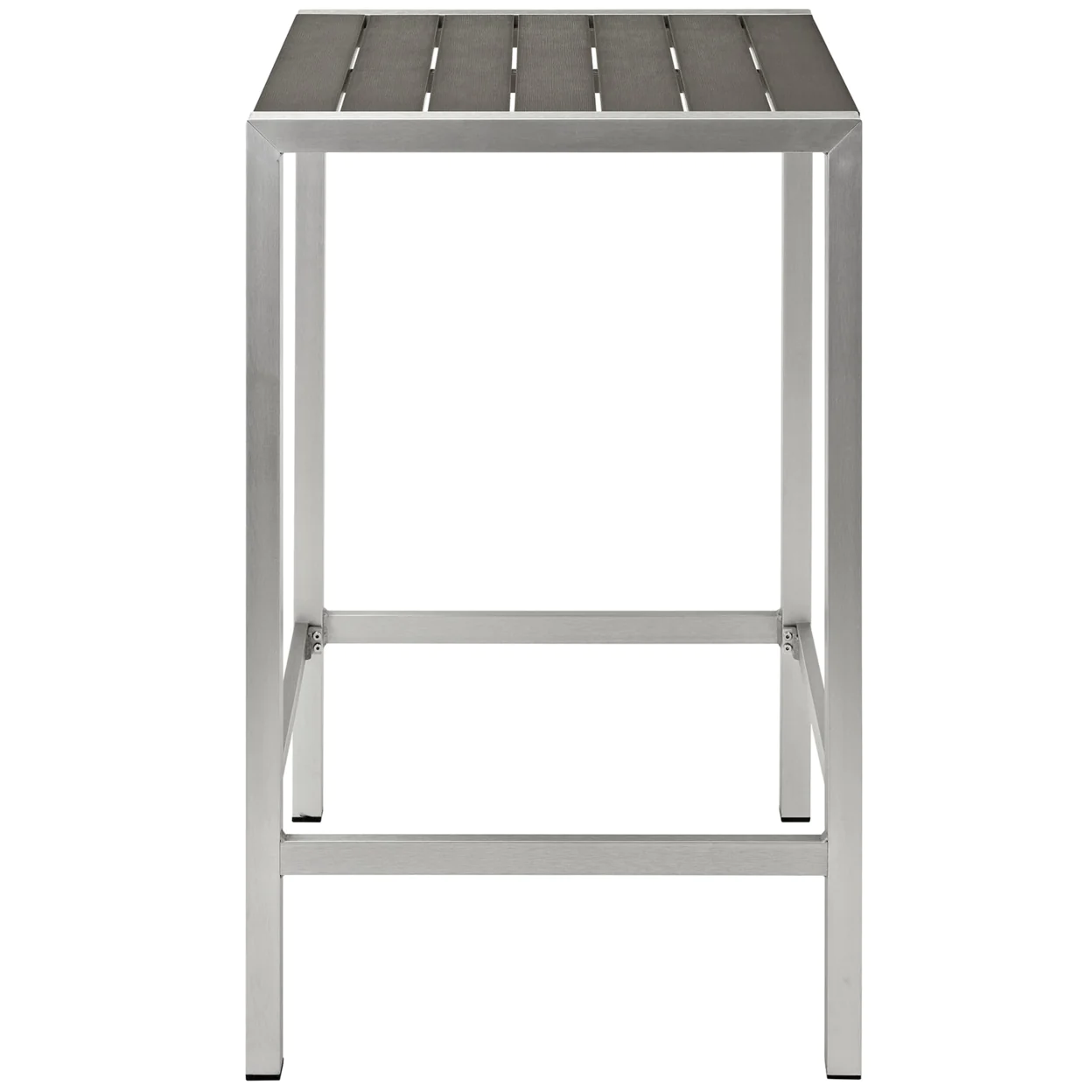Modway Shore Outdoor Patio Aluminum Bar Table