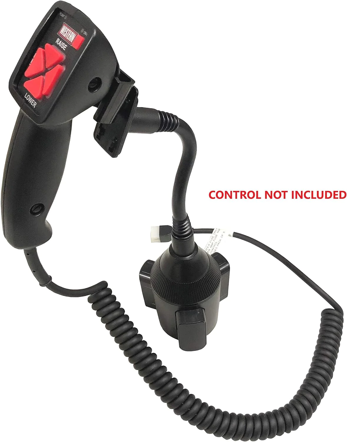 Professional Parts Warehouse Aftermarket Western Fisher SnowEx Snow Plow Controller Cup Holder Mount Kit 82006, 82007, 82014
