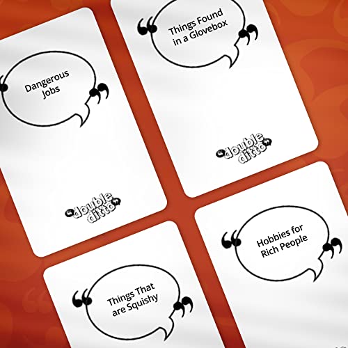Inspiration Play Double Ditto | The Hilarious Family Party Board Game for Adults, Teens &a; Kids (8-12 and up) Award-Winning Games for Game Night |