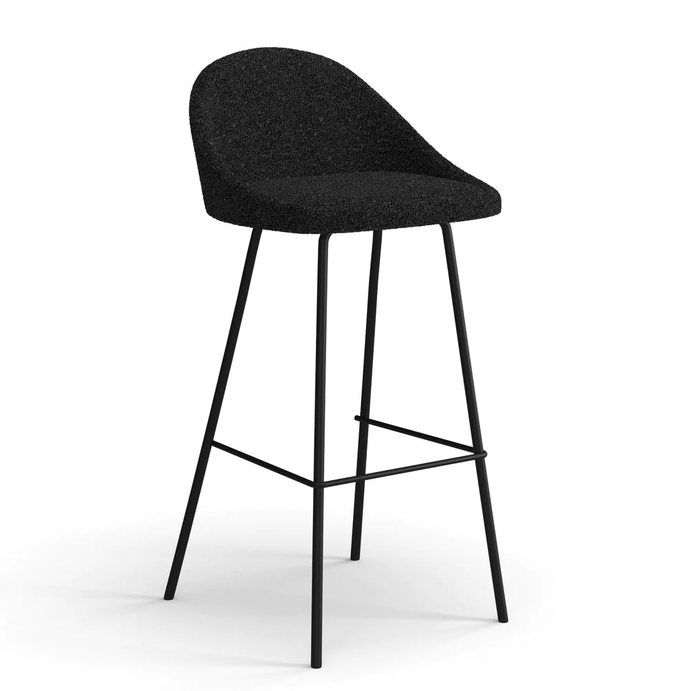 Aeon Marco Boucle Bar Height Stools (Set of 2)