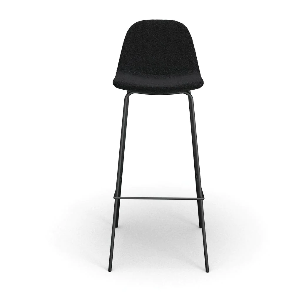 Aeon Maxine Boucle Bar Height Stools (Set of 2)
