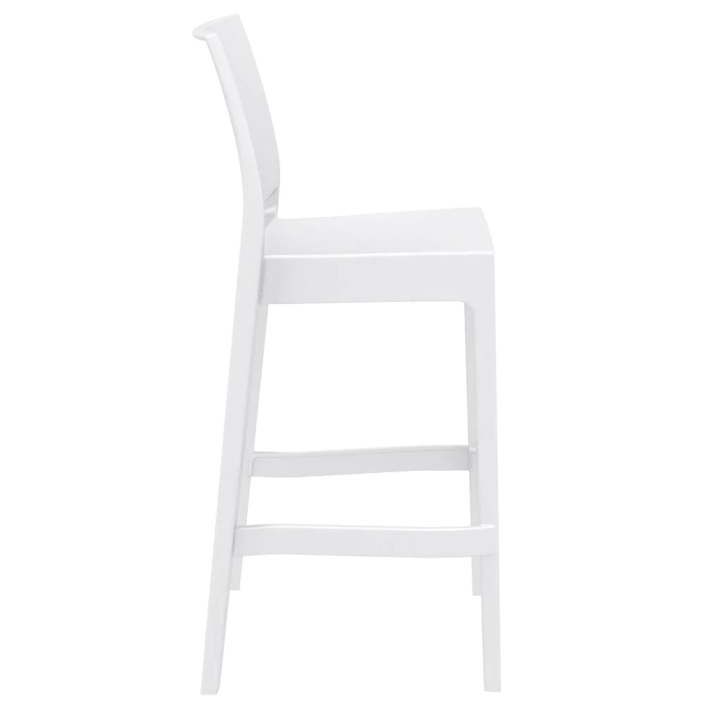 SIESTA Maya Resin Counter Stool White, set of 2