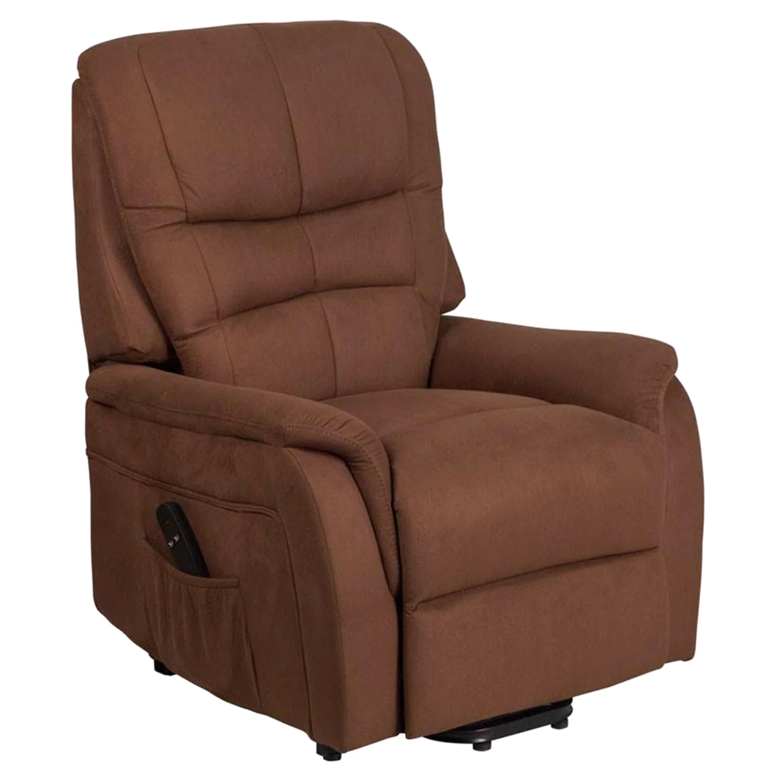 Flash Furniture Hercules Remote Powered Microfiber Lift Recliner - Brown