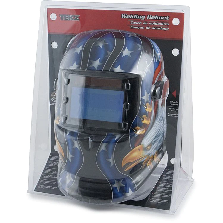 Titan Tools Wide-View Solar Powered Welding Helmet