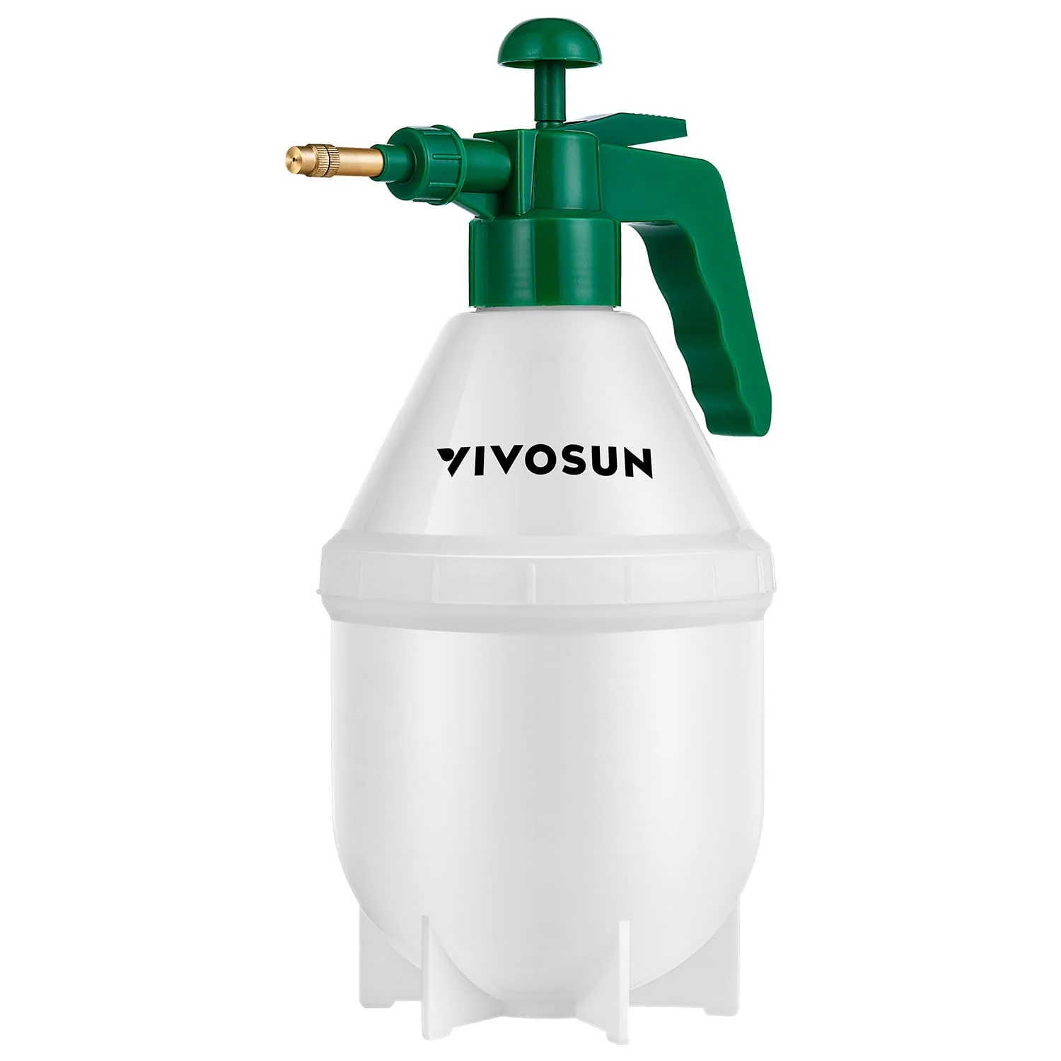 VIVOSUN 02 gallon Handheld garden Pump Sprayer, 27 oz gallon Lawn &a; garden Pressure Water Spray Bottle with Adjustable Brass Noz