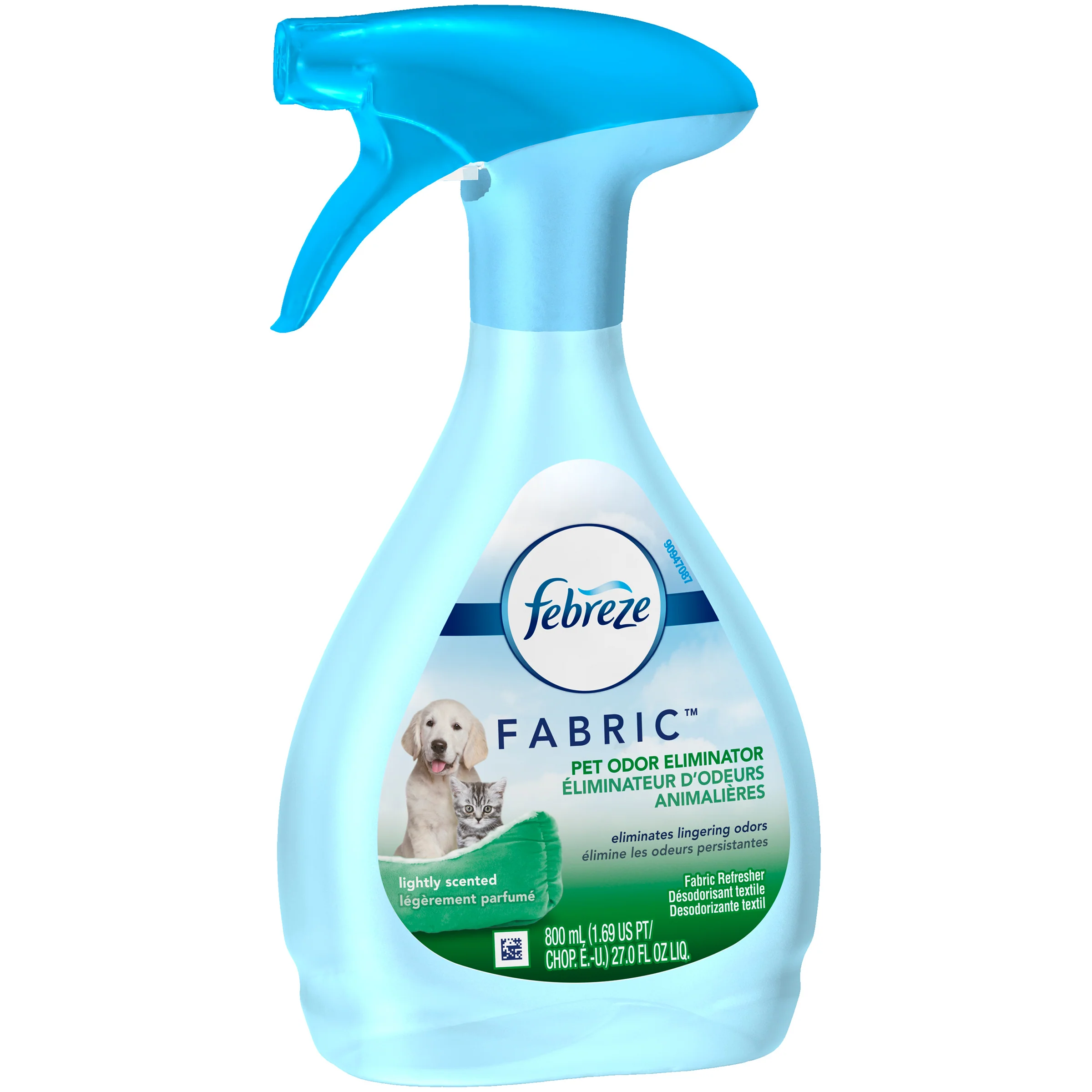Febreze Pet Odor Eliminator Fabric Refresher, 27 fl oz (800 ml) 1.69 pt