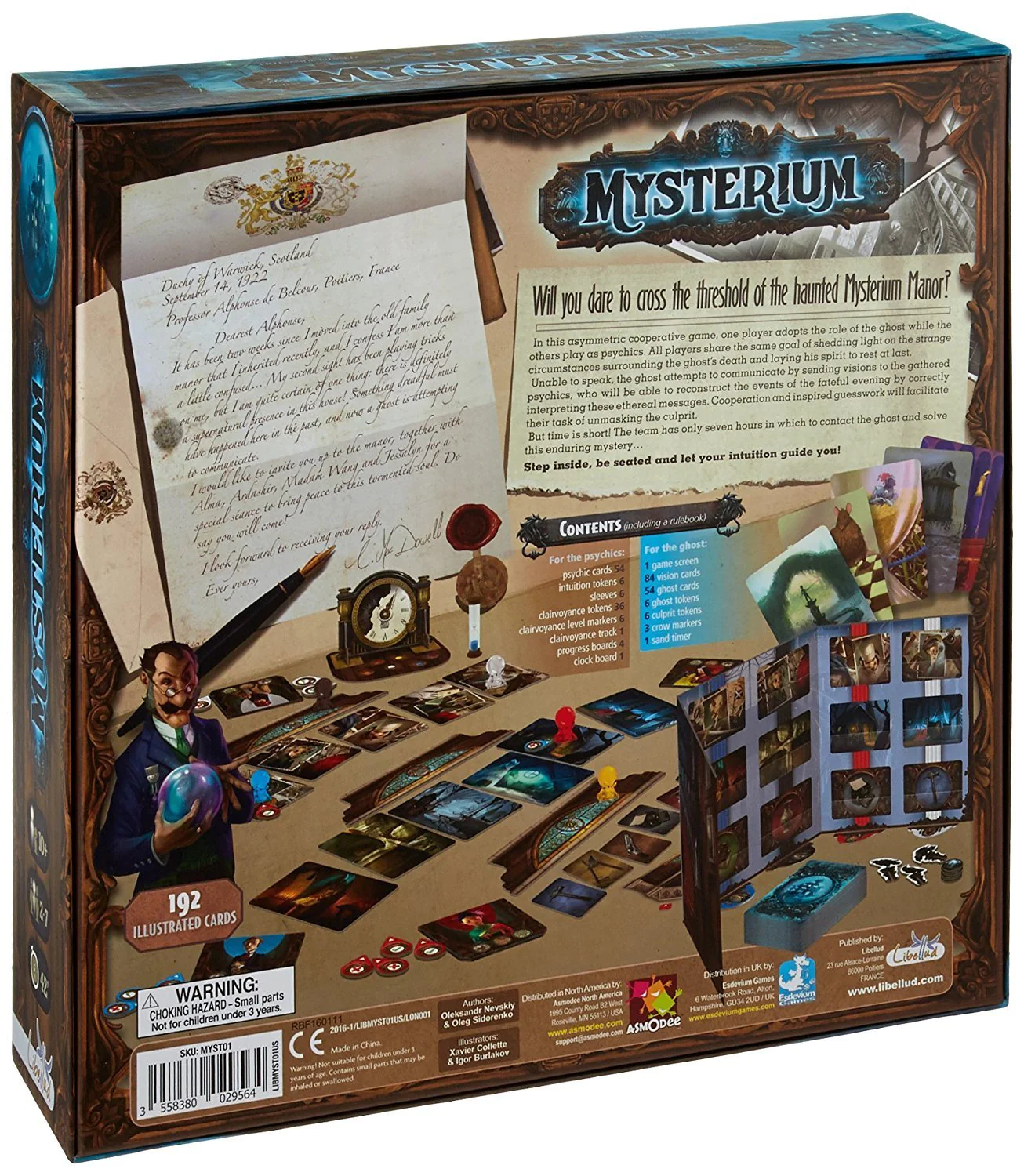 Asmodee Mysterium Board Game