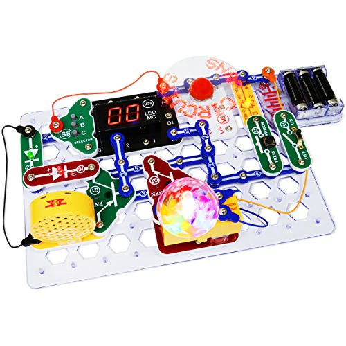 Snap Circuits “Arcade”, Electronics Exploration Kit, Stem Activities for Ages 8+, Multicolor (SCA-200)