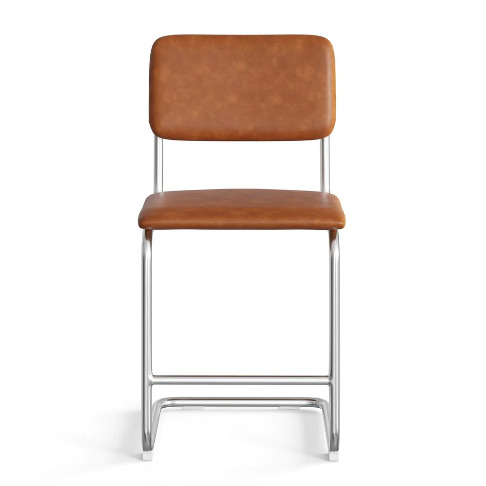 Aeon Hayward Vegan Leather Counter Height Stool (Set of 2)