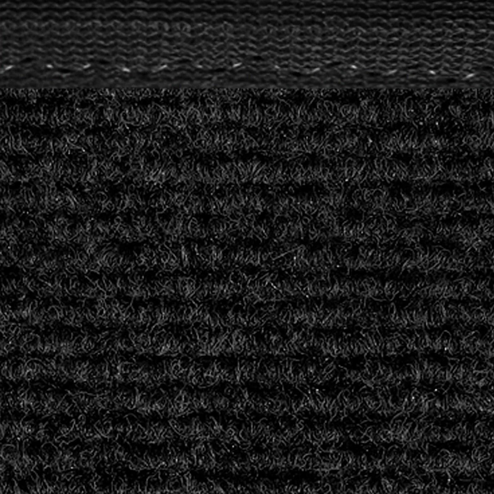 House, Home and More Outdoor Carpet Runner - Black - Many Other Sizes to Choose From