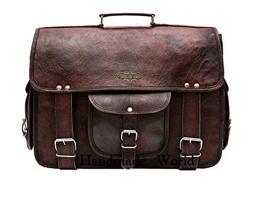 Handmade World leather messenger bags for men women 18