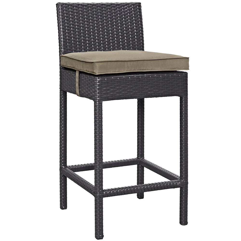 Modway Convene Outdoor Patio Fabric Bar Stool