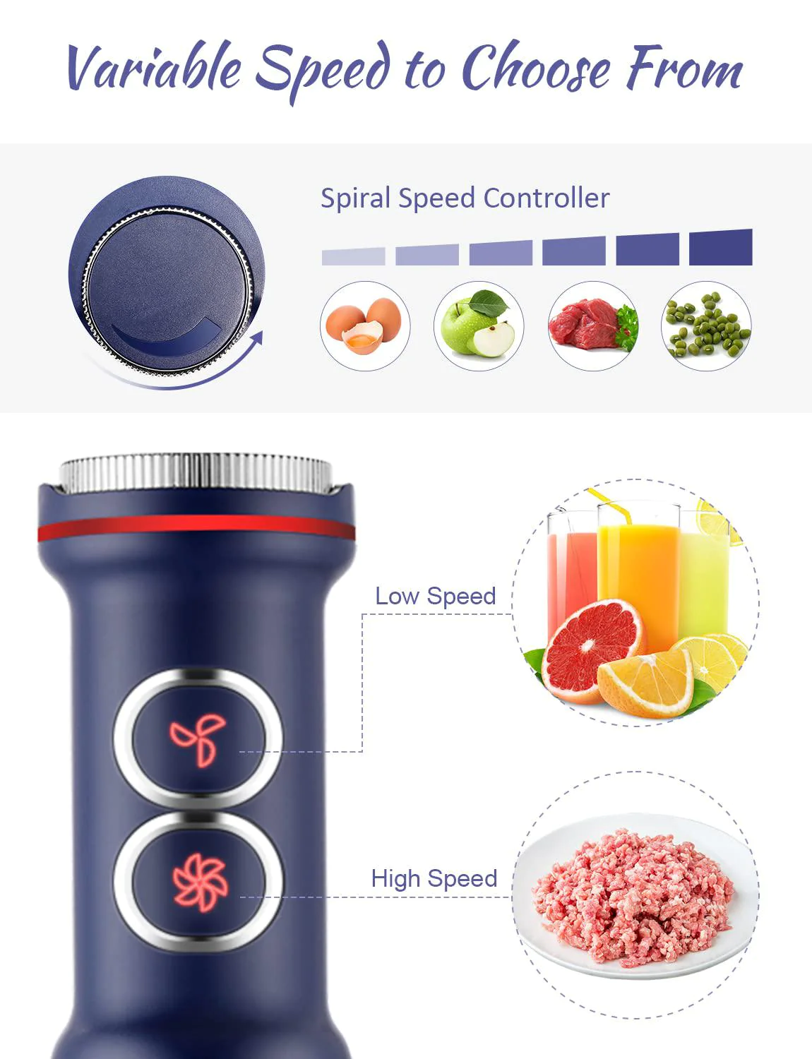 yissvic hand blender 1200w 5 in 1 immersion blender 12 speed stick blender with 500ml food grinder 700ml container chopper wh