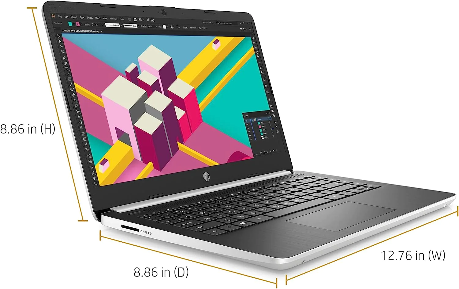 HP Notebook 14-dq1037wm 14