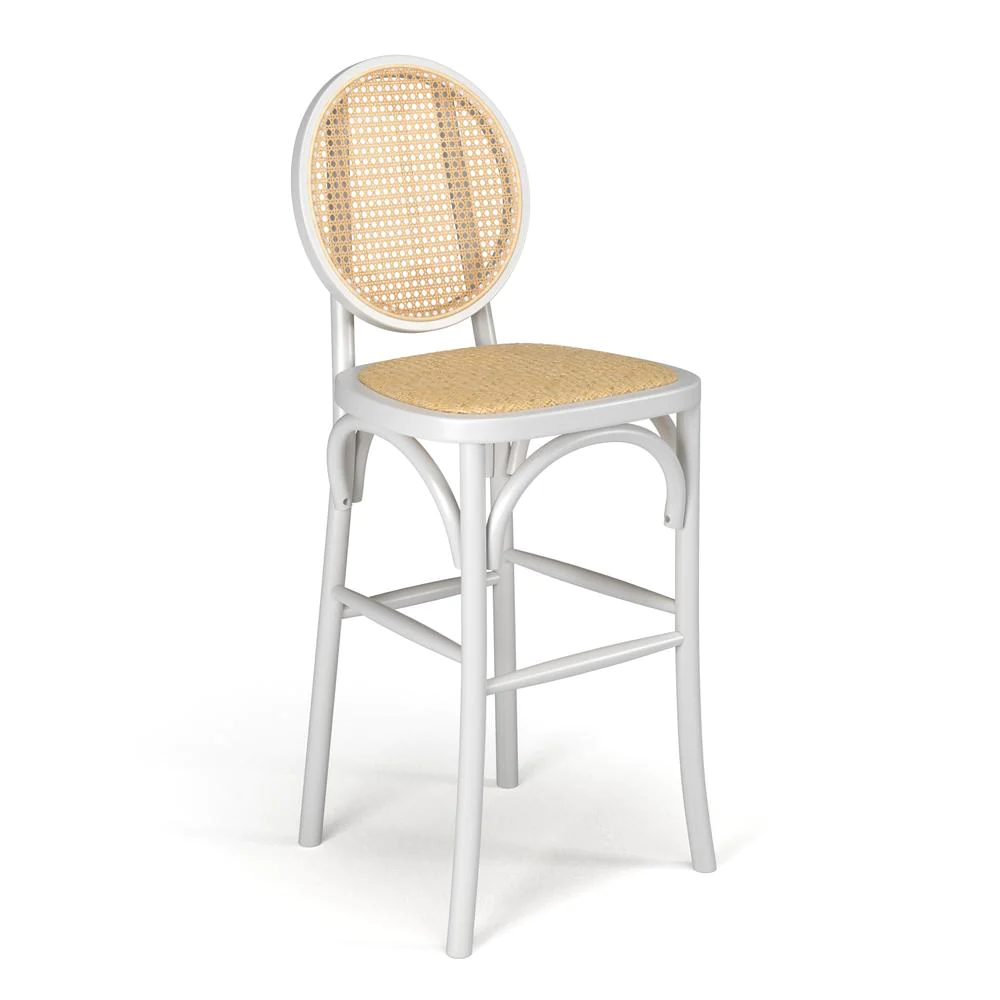 Aeon Ellen Counter Height Stool with Natural Cane