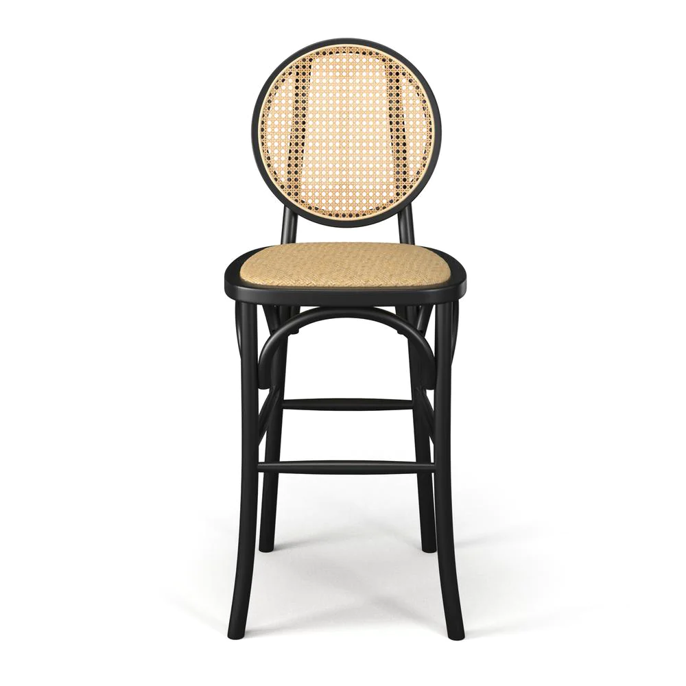 Aeon Ellen Counter Height Stool with Natural Cane