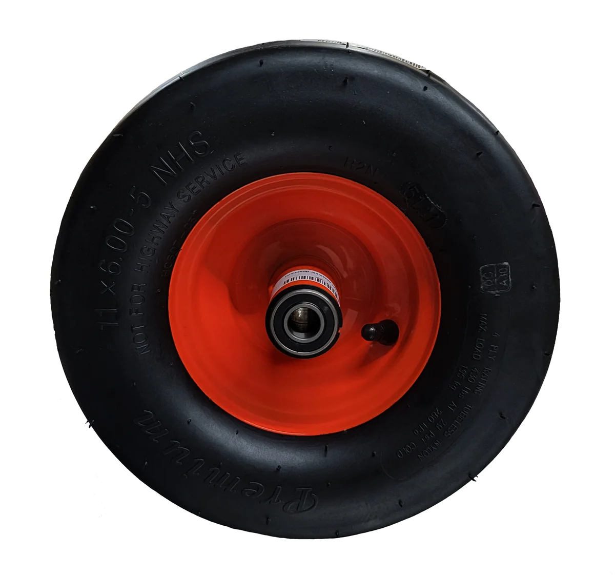 Bad Boy Mowers 11x6.00-5 Front Wheel and Tire Assembly - MZ for Lawn Mowers fits MZ, MZ Magnum / 022-8055-00, 022-8049-00