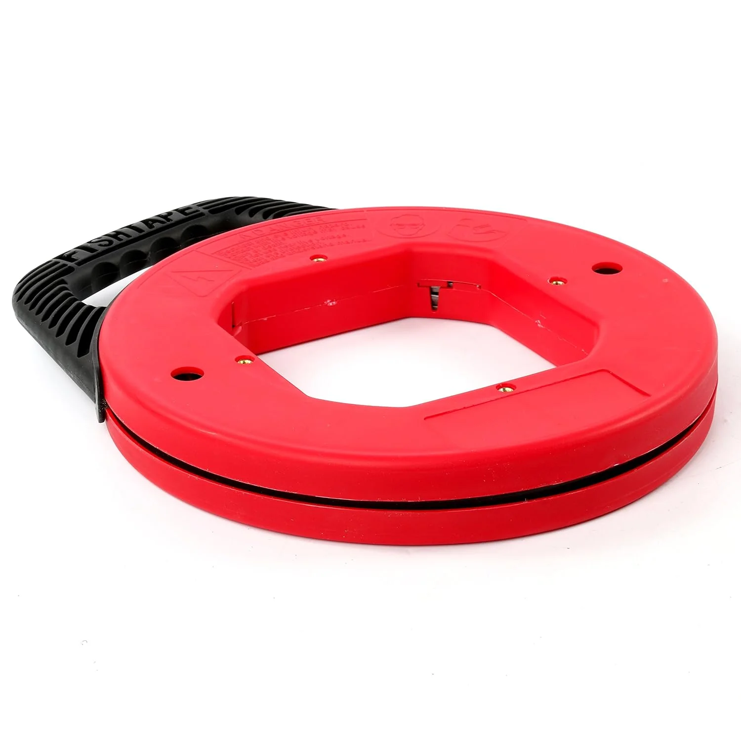 Generic YaeKoo 100 Ft Fish Tape Wire Puller Red Electrician Reel Pull Wires Cable Hand Puller ATE Tools Steel