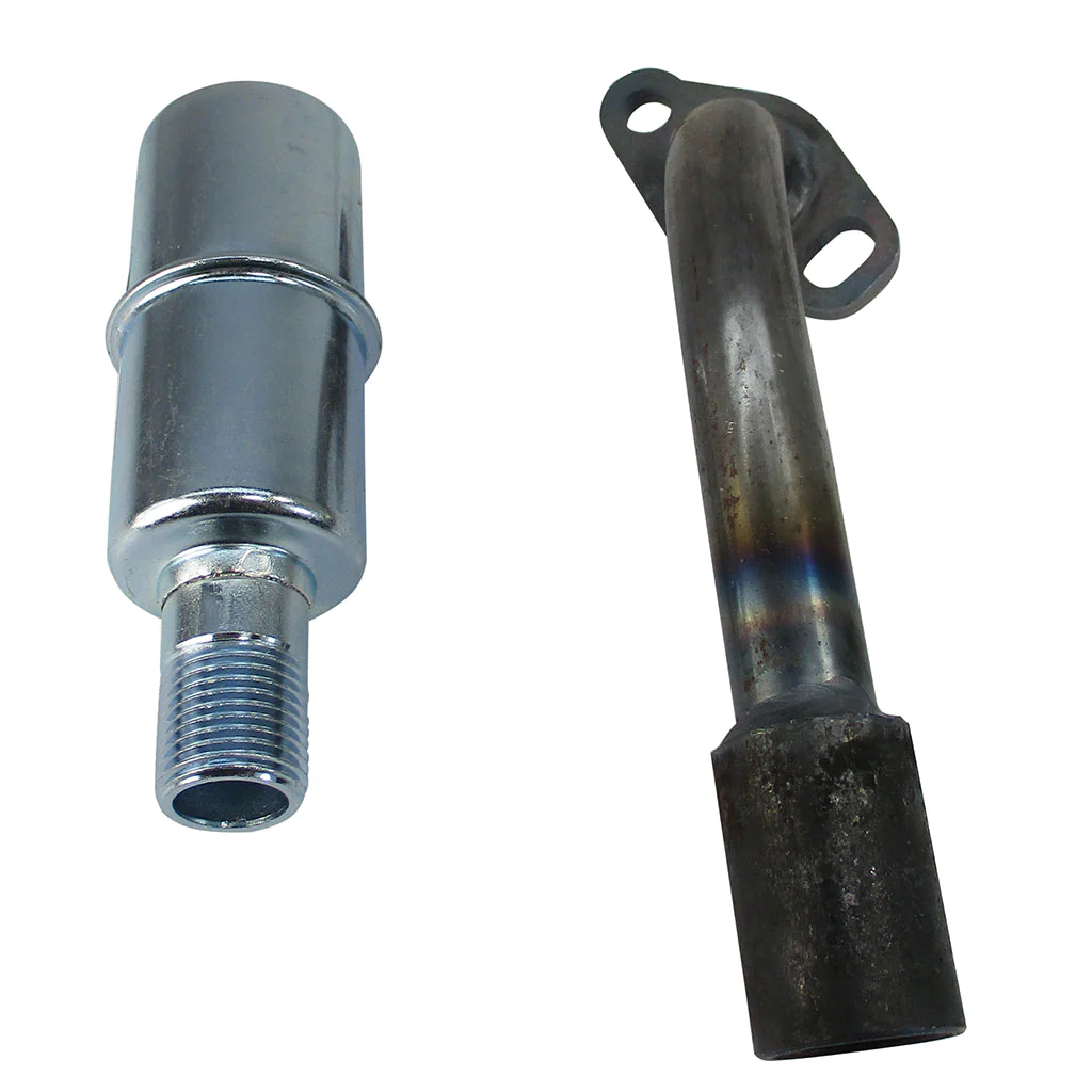 MicrBike Predator 79cc Header with Muffler