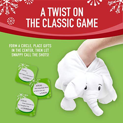 Squirrel Products white elephant party kit - swappy the white elephant party game - the most fun you can have exchanging useless gifts