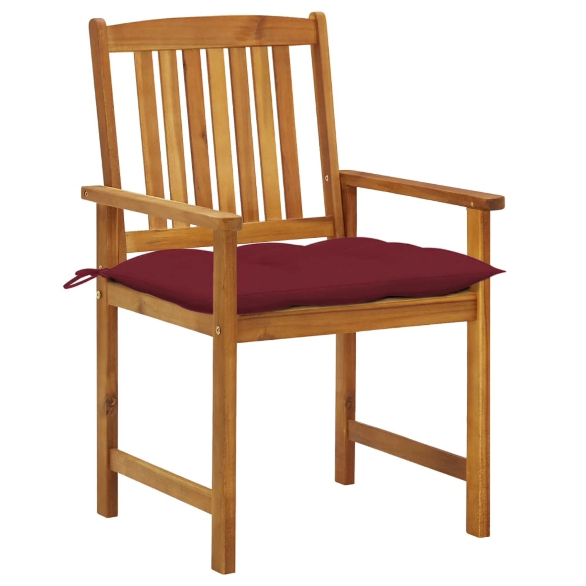 vidaXL Garden Chairs with Cushions 8 pcs Solid Acacia Wood Brown