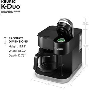 keurig k-duo single serve and carafe coffee maker,12 cups