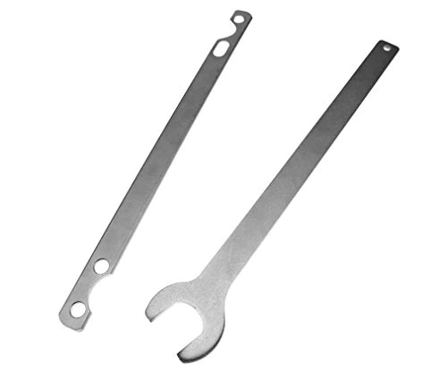 Micro Trader 3 Pieces Water Pump Pulley Hub Clutch Fan Holding Tool 32 &a; 36mm Spanner Set, Grey