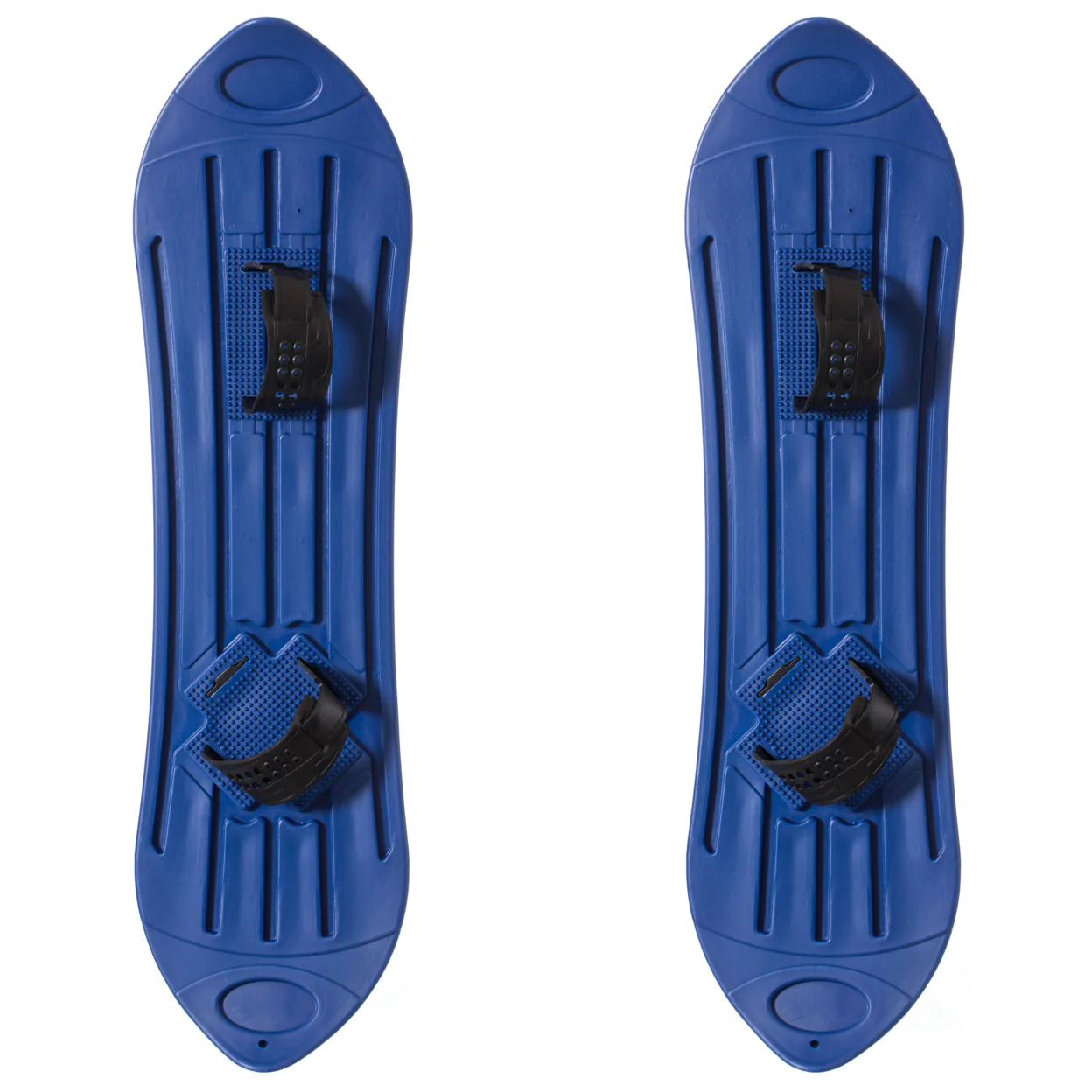 Gardenised Kids Plastic Outdoor Snowboard Ice Sled, Single-Person, Kids over 5 Years, Blue Single