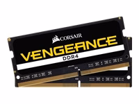 CORSAIR Vengeance 260-Pin DDR4 SO-DIMM DDR4 2400 (PC4 19200) Notebook Memory Model CMSX16GX4M2A2400C16