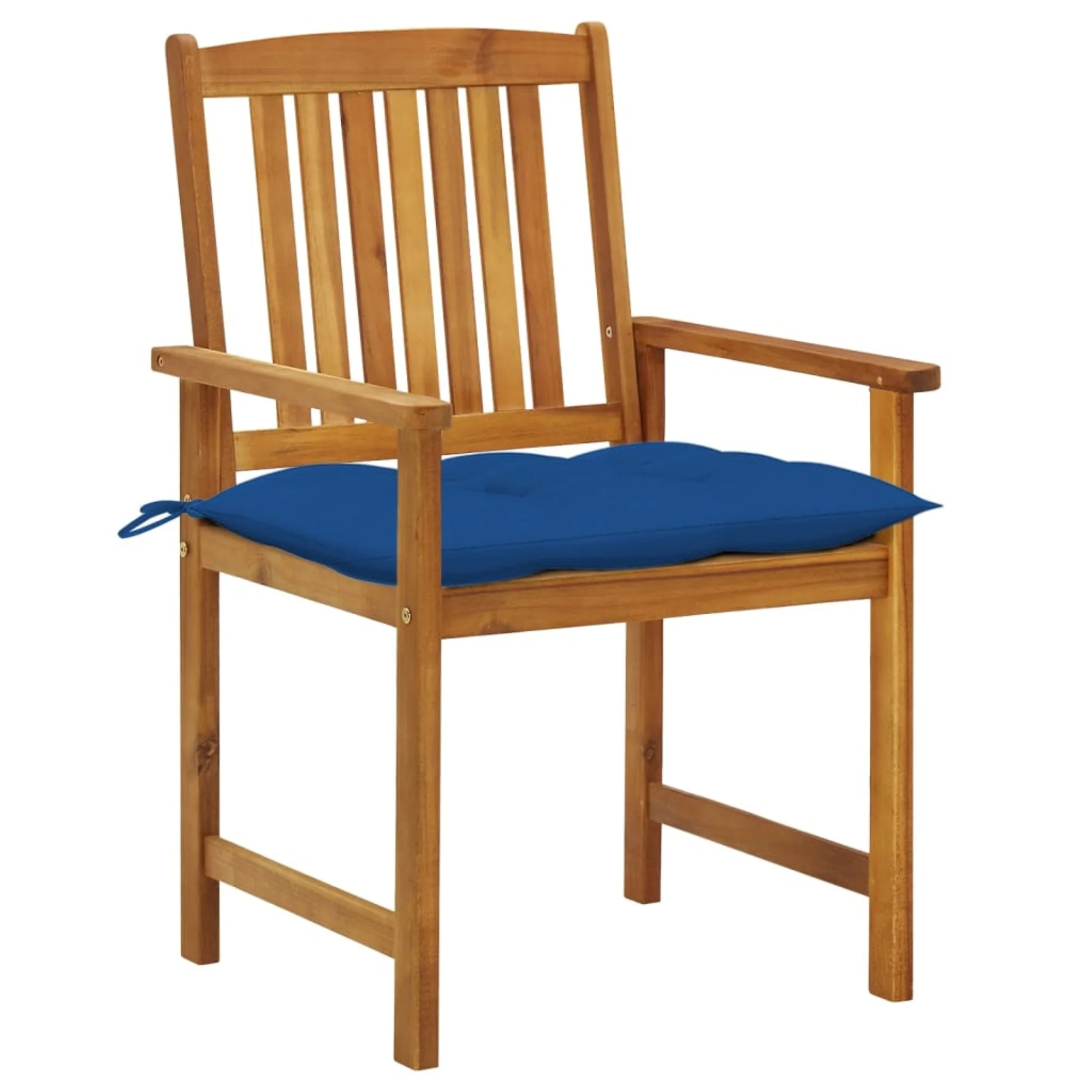 vidaXL Garden Chairs with Cushions 8 pcs Solid Acacia Wood Brown