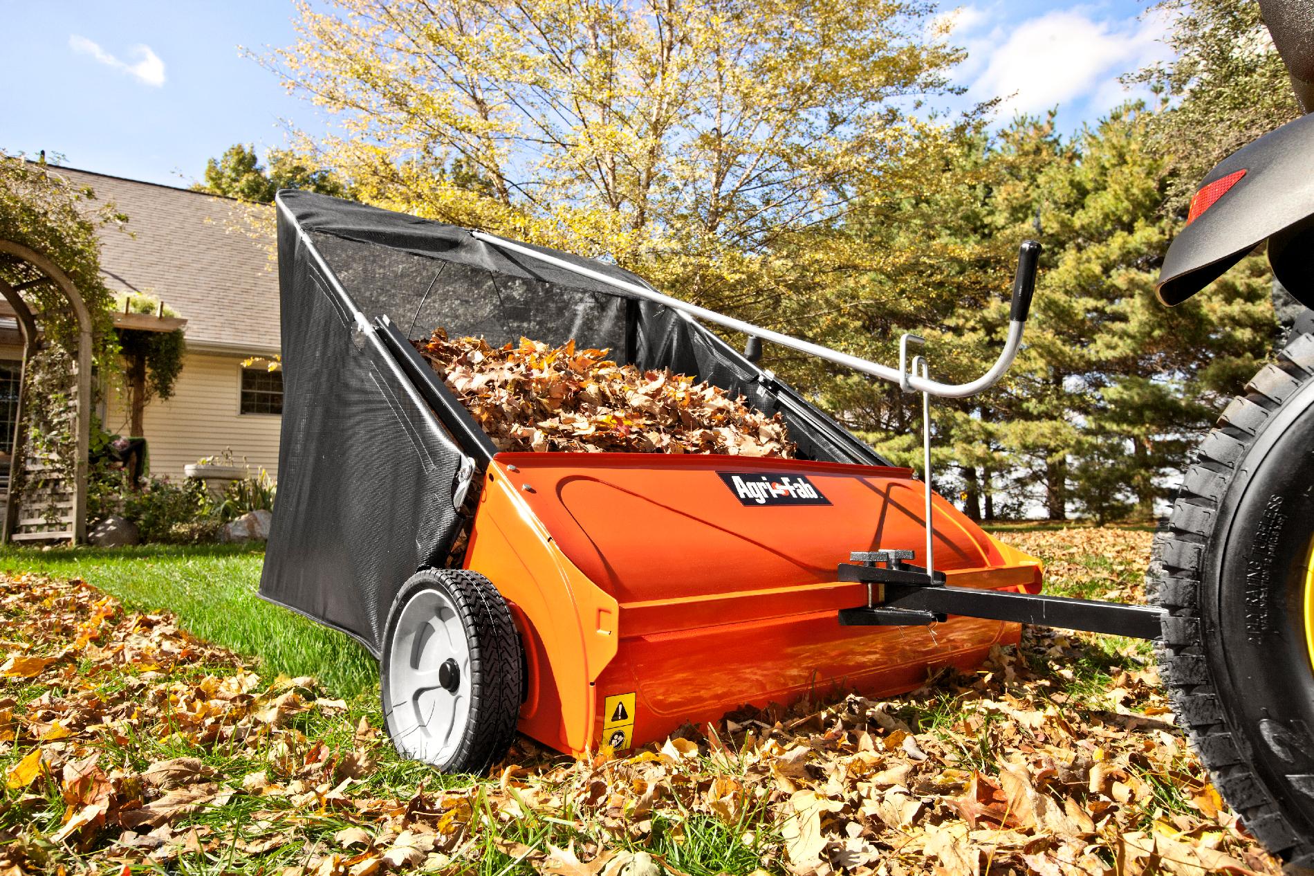Agri-Fab 45-0492 44 in. 25 cu. ft. Tow-Behind Lawn Sweeper
