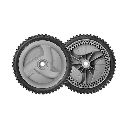 Fourtry 583719501 Front Wheels Fit for craftsman Mower, 194231X460 Drive Tires Wheels Fit for craftsman &a; HU Self Propelled Lawn Mower T
