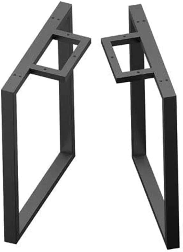 HOMEKAYT Heavy Duty Table Legs Modern Industrial Furniture Legs Metal Square Tube Desk Legs 28&a;#226;&a;#128;&a;#153;&a;#226;