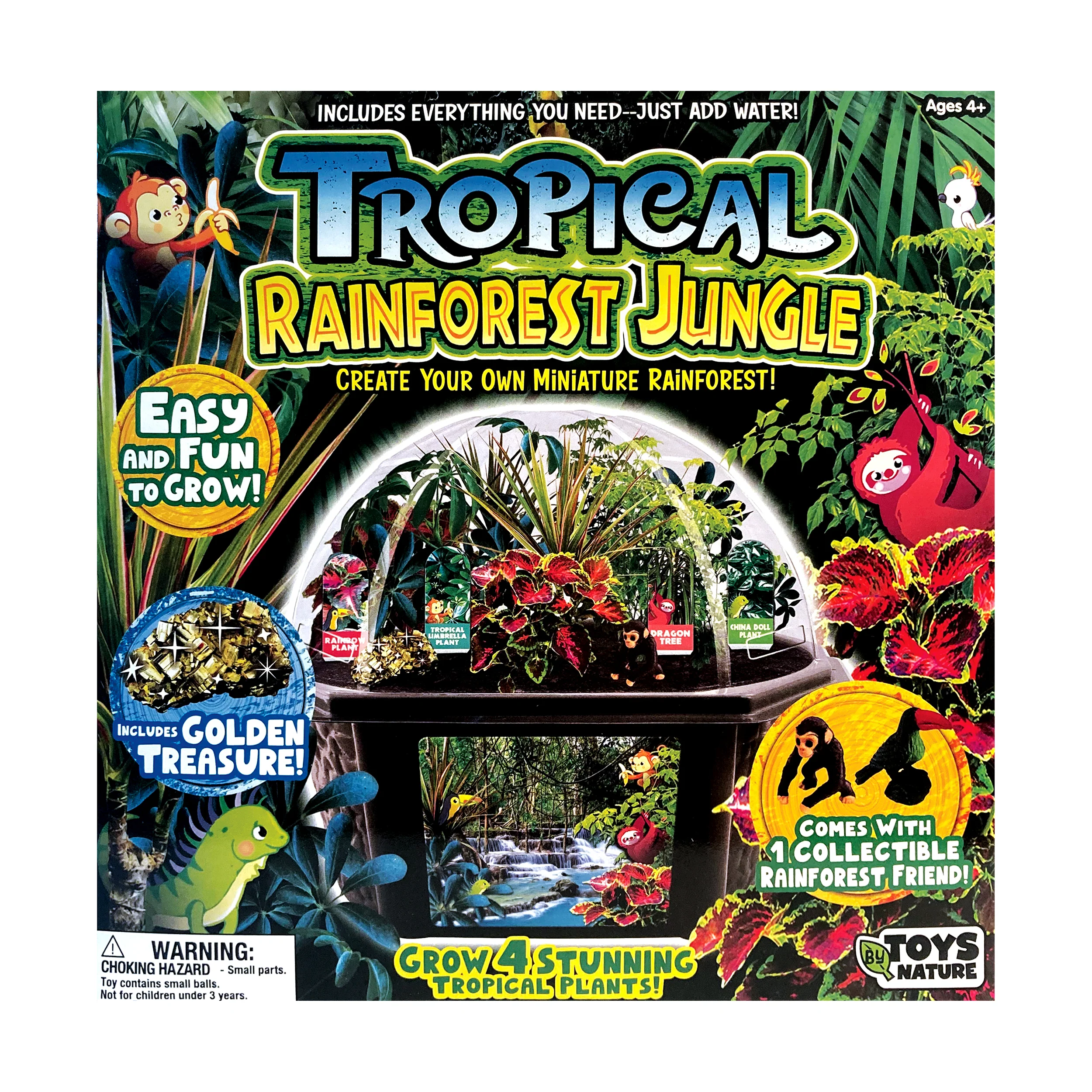 Toys By Nature Biosphere Terrarium - Tropical Rainforest Jungle