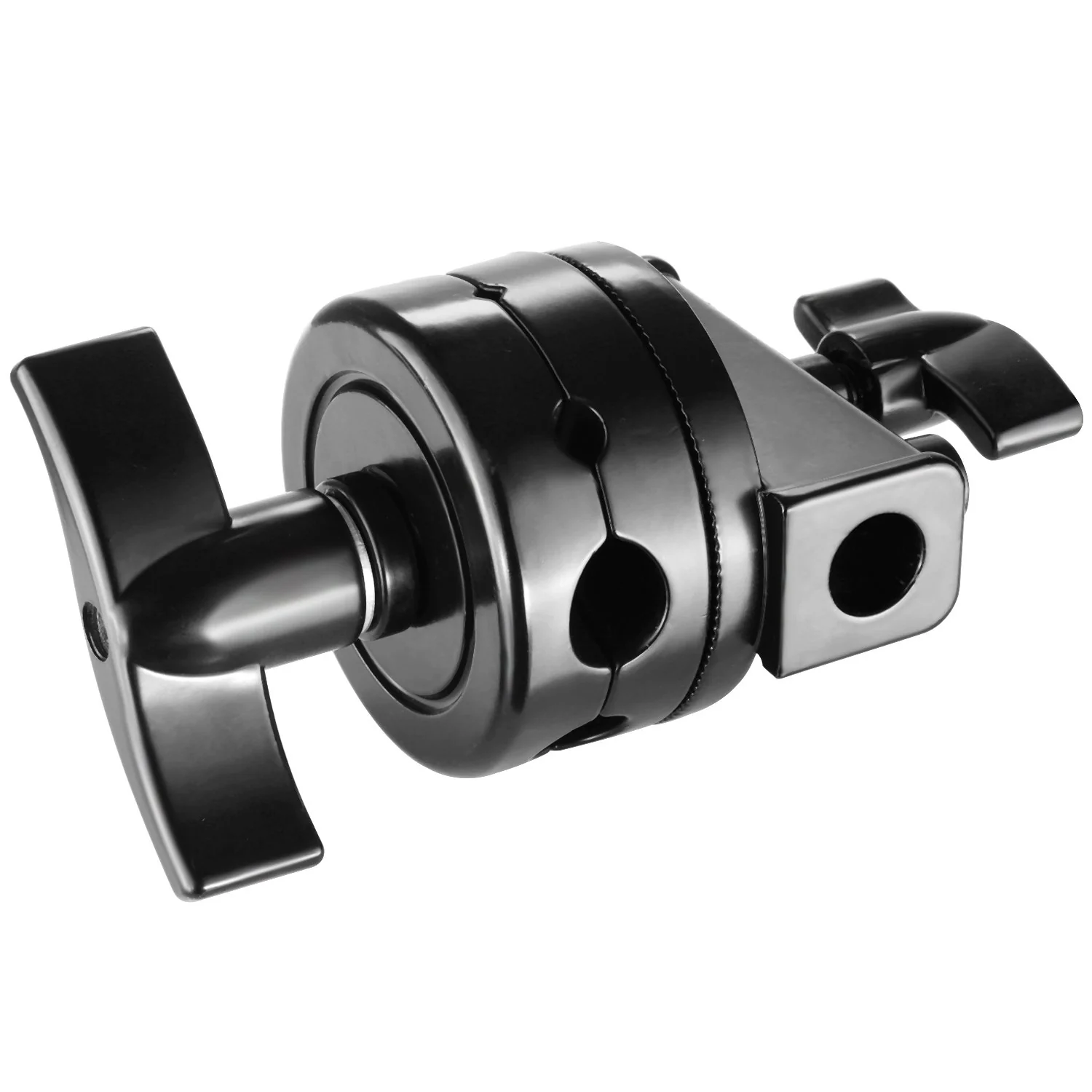 Zell Electronics Zell Multi Functional Heavy Duty 2.5-Inch Grip Head Swivel Head Holder Mounting Adapter For Light Stand, Extension Boom Arm A…