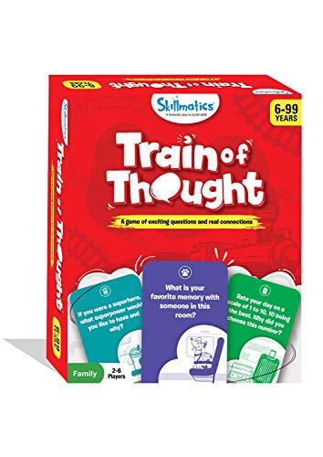 Skillmatics Card Game : Train of Thought | Easter Gifts, Family Connection &a; Conversation Starters for 6 Year Olds and Up