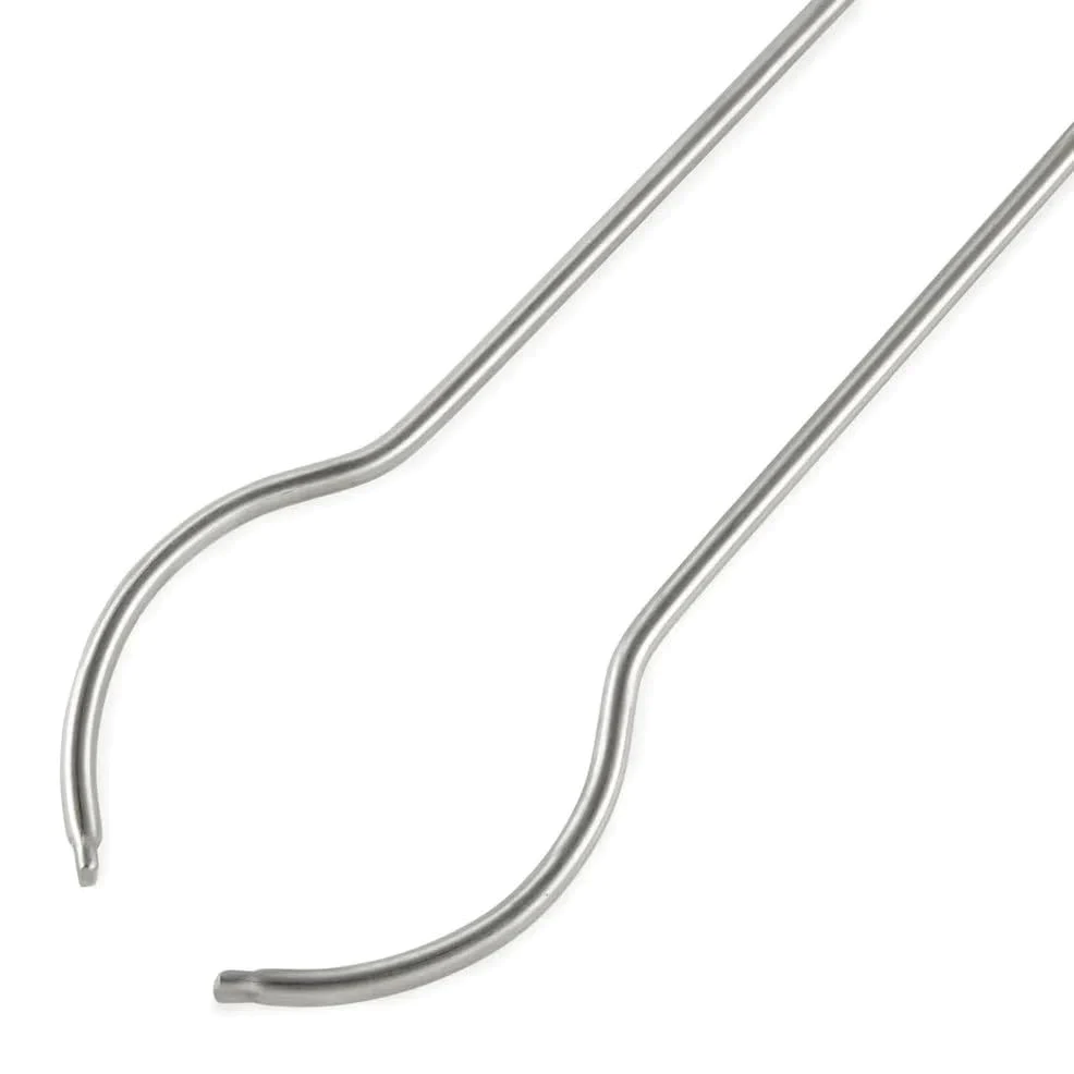 Solo Stove Stainless Steel Fire Pit Tools Tongs for Wood in Fire Pit Includes 2 Pieces. 36.5 inch Fire Pit Wood Grabber Poker an