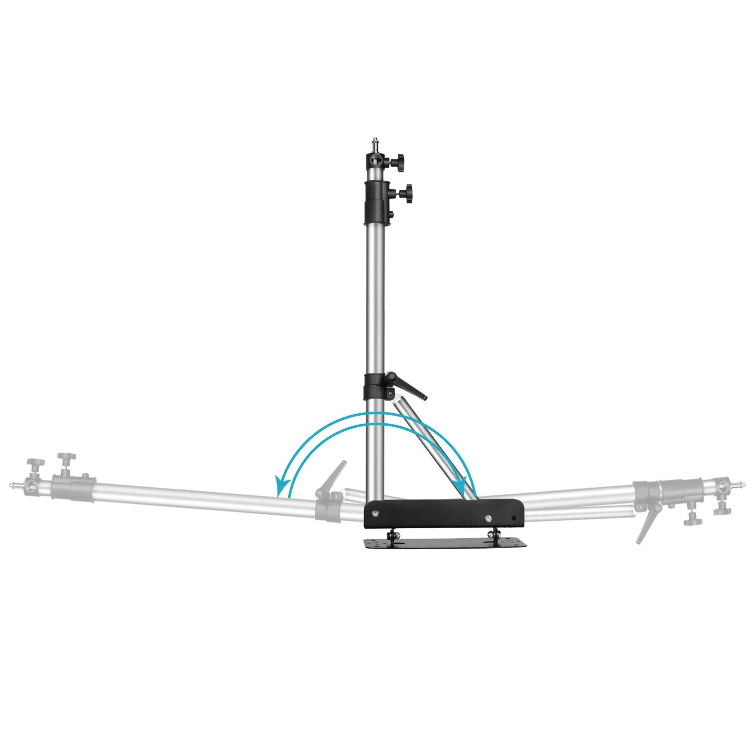 Zell Electronics Zell 2-Pack Wall Mounting Triangle Boom Arm For Photography Strobe Light, Monolight, Softbox, Umbrella, Reflector And Ring Li…