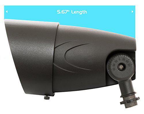 westgate lighting led outdoor landscape garden lights - cast aluminum housing - waterproof - ul listed dlc approved - undergr