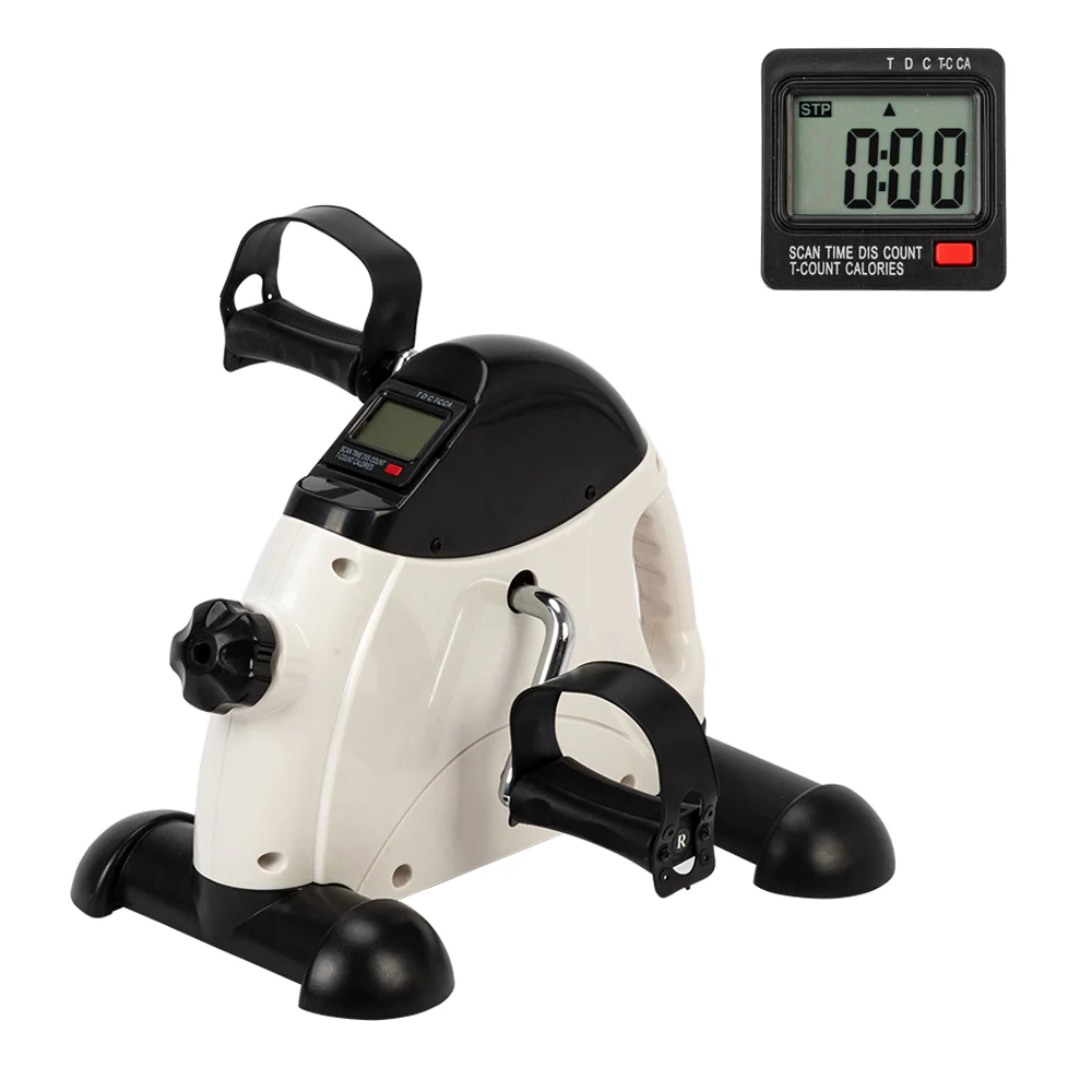 Winado W002E Portable Home Use Hands and Feet Trainer Mini Exercise Bike White &a; Black