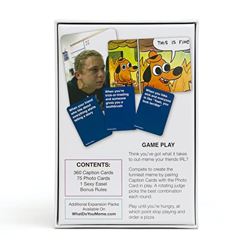 What Do You Meme? Core Game - The Hilarious Adult Party Game for Meme Lovers
